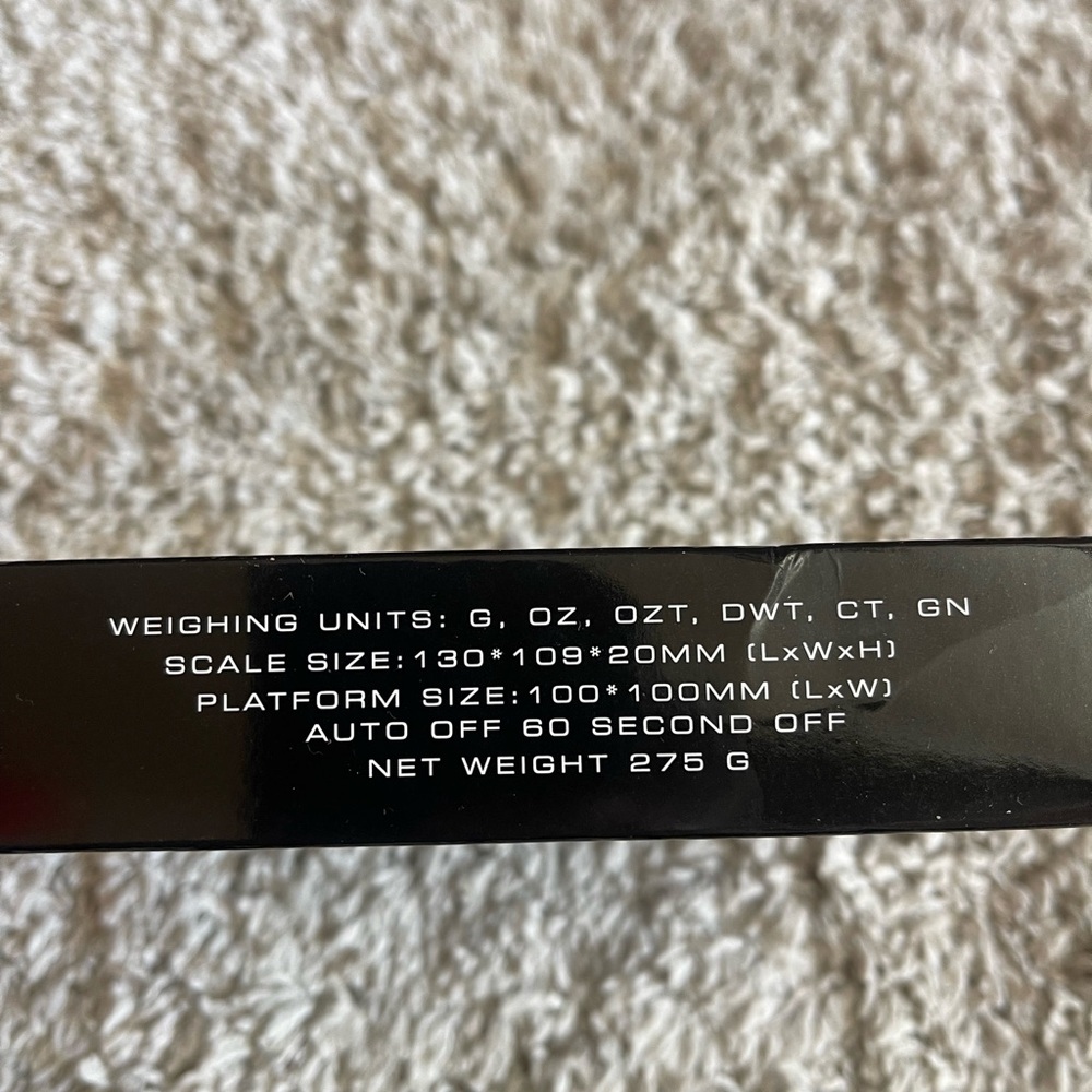 Digital Kitchen Scale - Silver - Picture 4 of 5